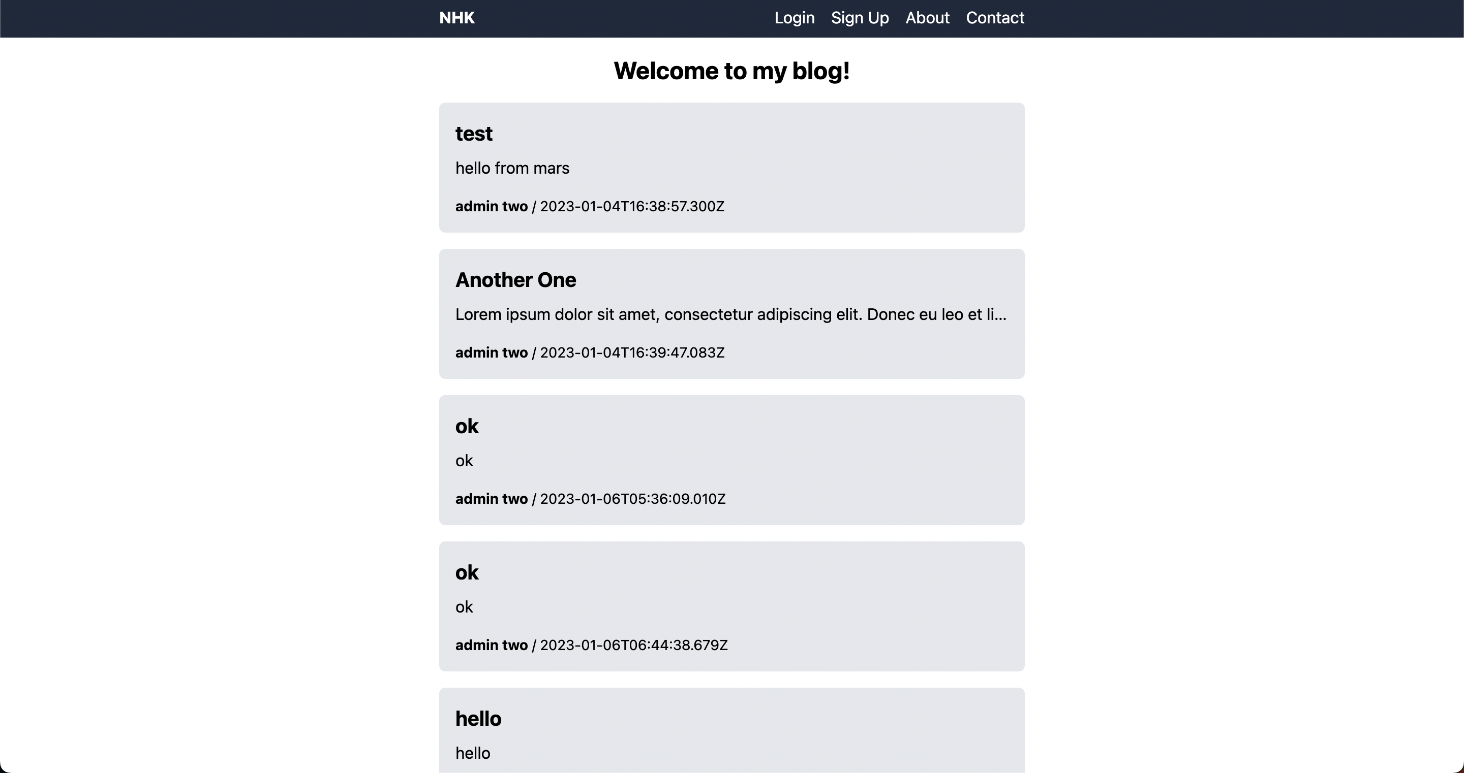 project screenshot